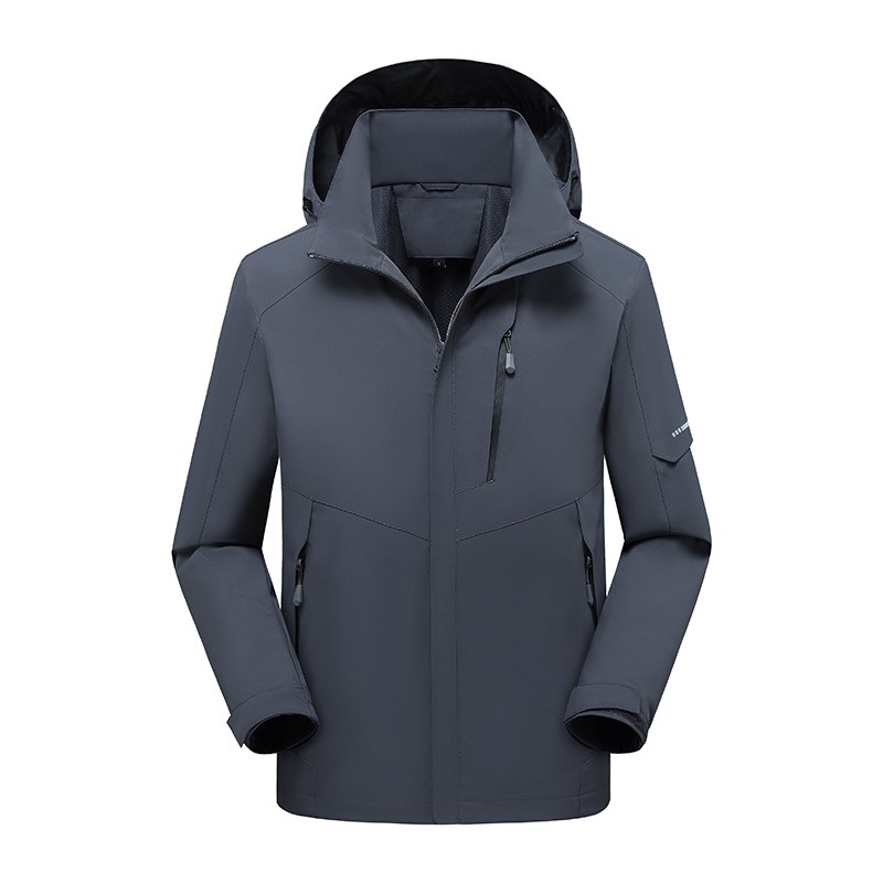 Sport Running Hiking Hooded Jacket Men Jacket Waterproof Breathable Outdoor Coats Mountain Windproof Ski Travel Unisex Jacket
