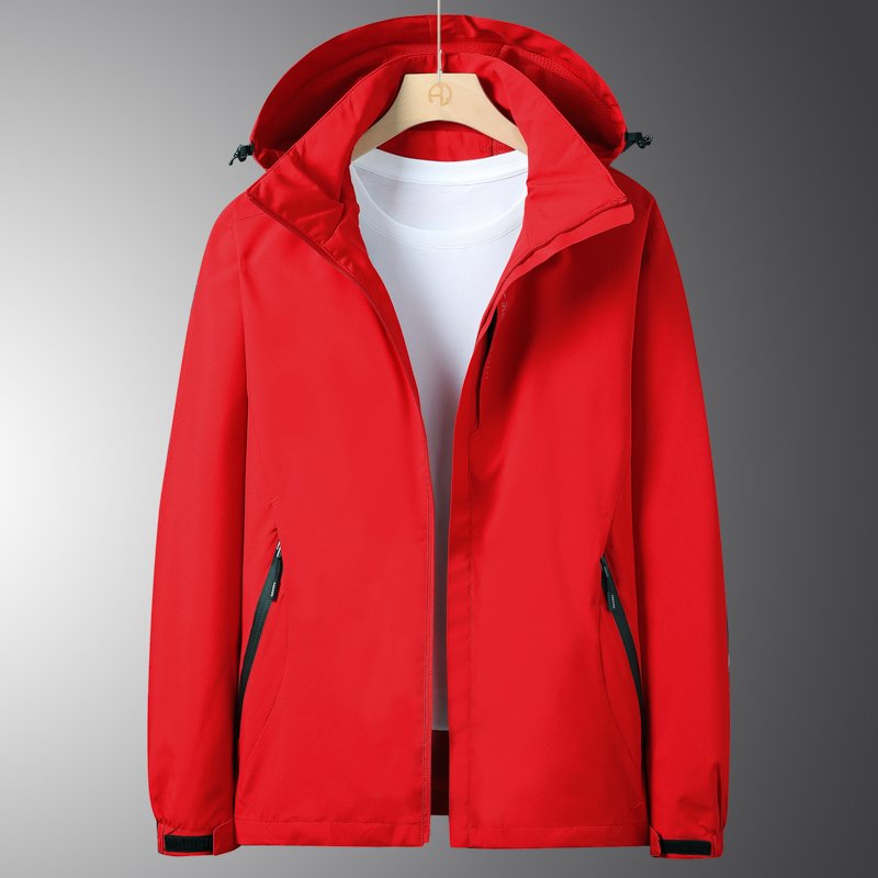 Men's Spring Jackets Travel Jacket Male Work Hooded Color Coats Men Clothing