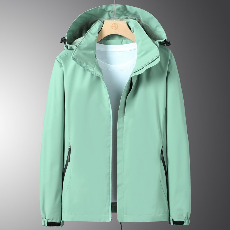 Men's Spring Jackets Travel Jacket Male Work Hooded Color Coats Men Clothing