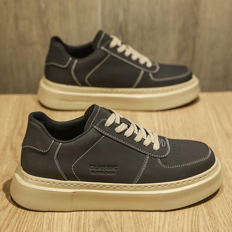 2024 Original men's new fashion design soft sole increase casual shoes Soft sole breathable fashion inside increase casual shoes