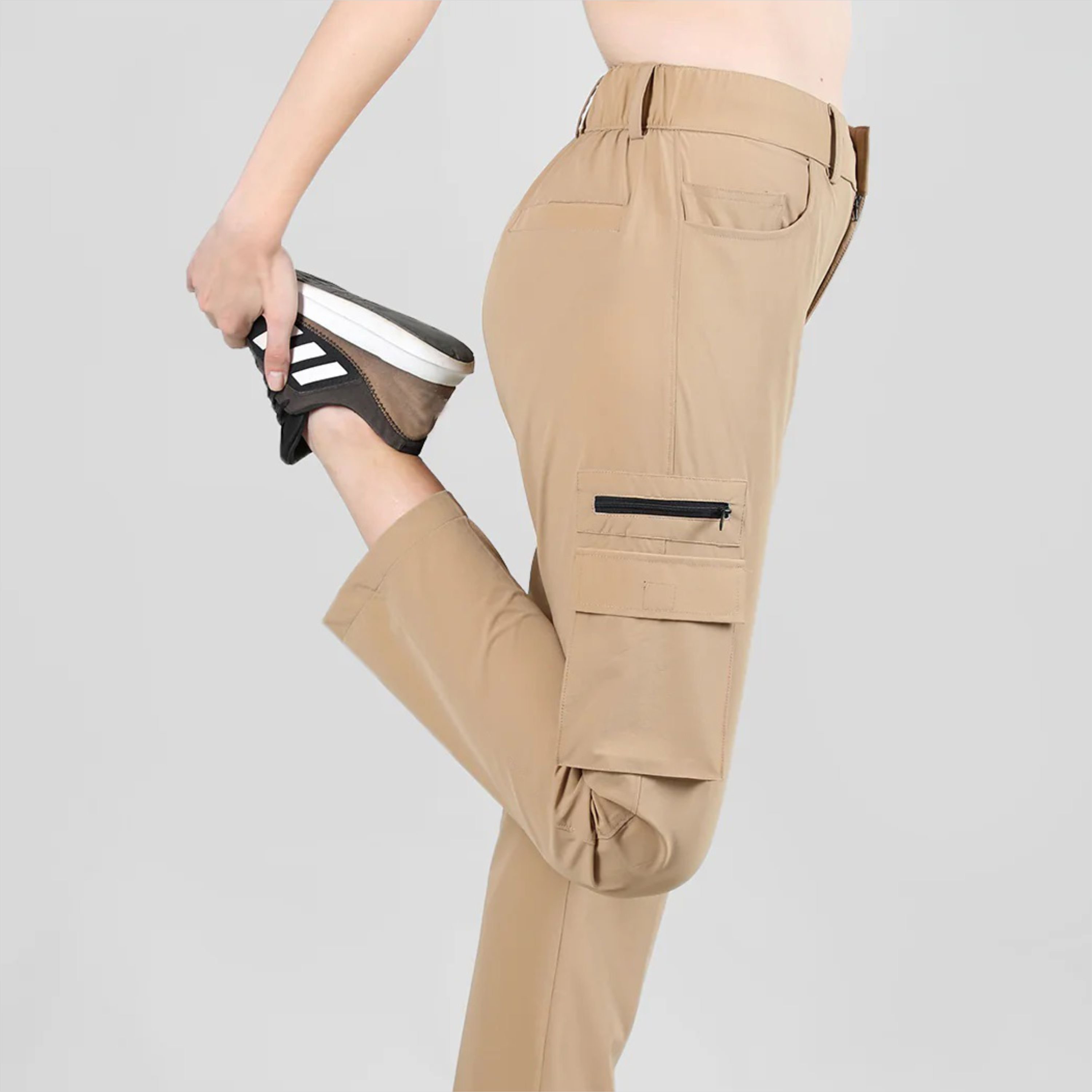 Trendy and Functional Womens Cargo Pants - Durable and Comfortable - Perfect for Casual Wear and Adventure Activities