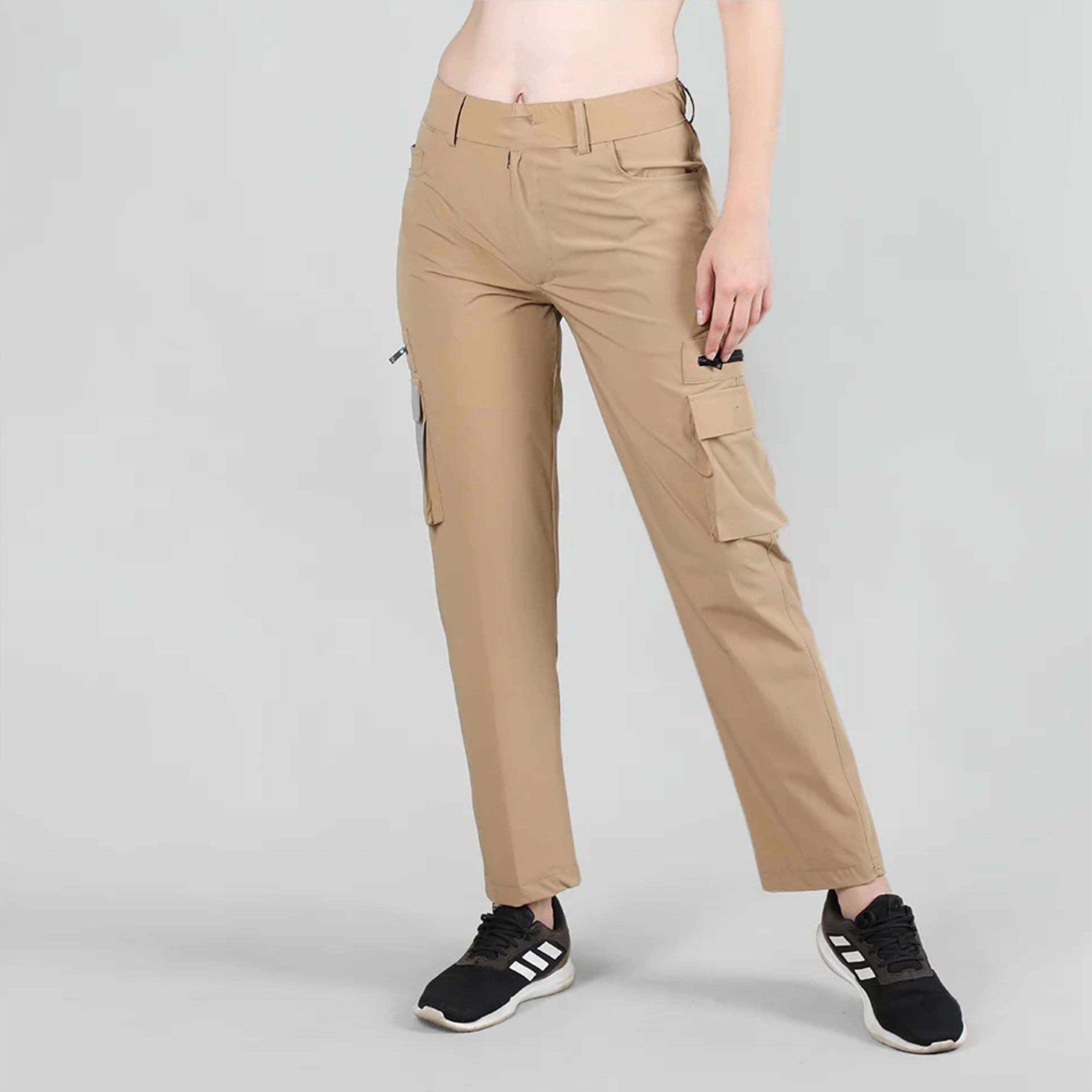 Trendy and Functional Womens Cargo Pants - Durable and Comfortable - Perfect for Casual Wear and Adventure Activities