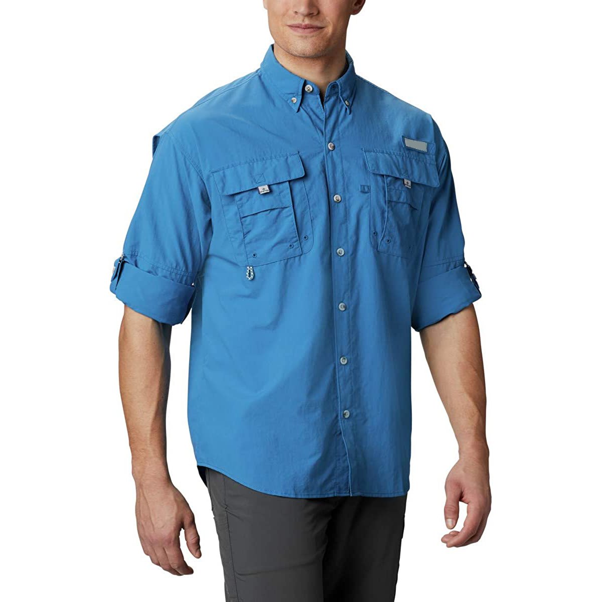 High quality men moisture wicking hiking sun protection fishing shirt for men