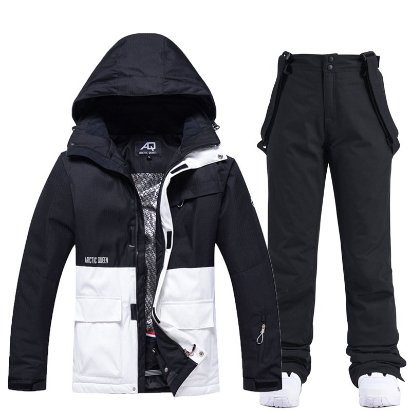 Parka Ski Wear Jacket Thickened Down Jacket Men Custom plus size Thickened Waterproof And Windproof Outdoor Men's Ski Jacket