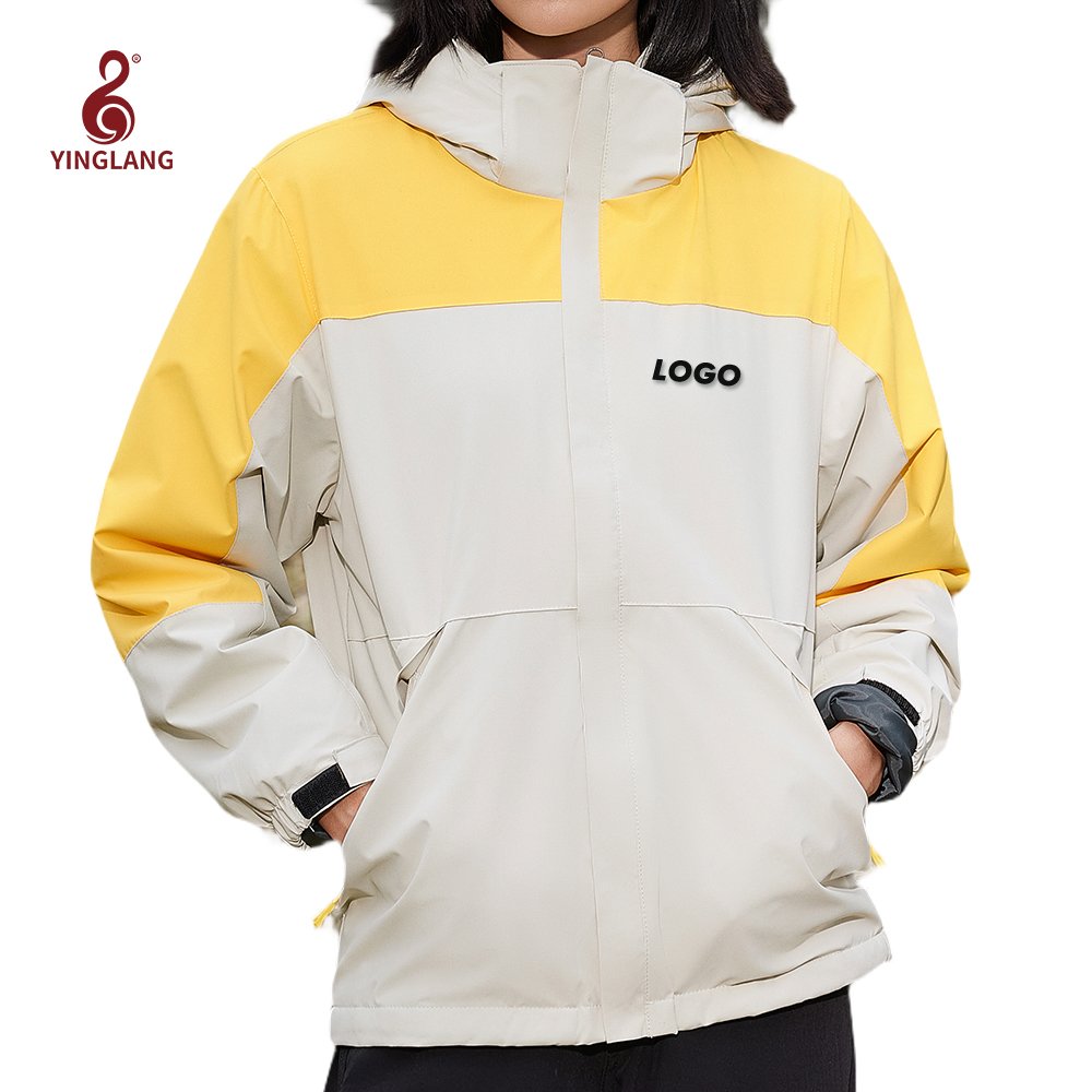 New Arrival North Style Unisex Charge Coat Detachable Hood Custom Logo Winter Thin Fleece Men Jacket