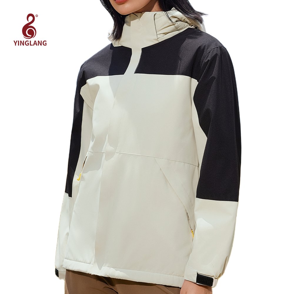 New Arrival North Style Unisex Charge Coat Detachable Hood Custom Logo Winter Thin Fleece Men Jacket