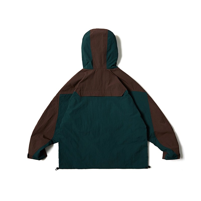 double layer jacket Men's Hiking Breathable Windproof With Hooded Customized Waterproof Lightweight Windbreaker jacket
