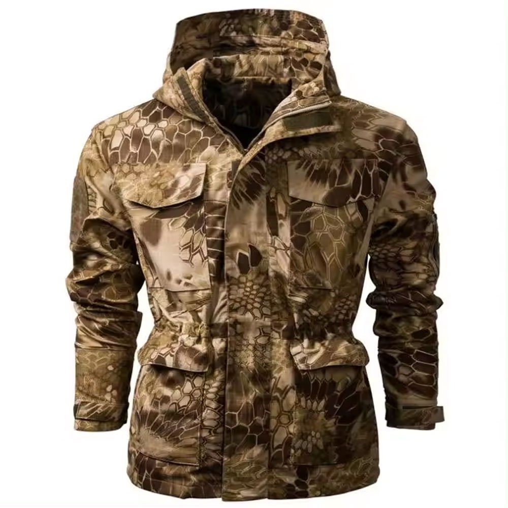 Hot Sell Men Softshell jacket Waterproof Combat Hidden Hoody Coat sport Uniform Outdoor Tactical Jacket Camouflage