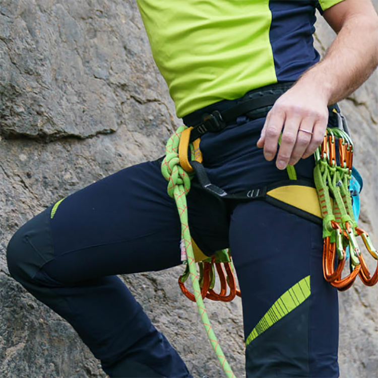 New high tech 4 way stretch ripstop pants hiking outdoor clothing pants with detachable inner gaiter