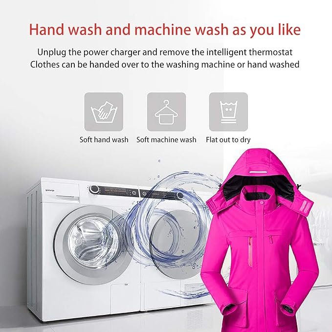 Men's And Women's Smart Heated Coat USB Charging Heated Clothing Outdoor Windproof And Warm Mountaineering Clothes