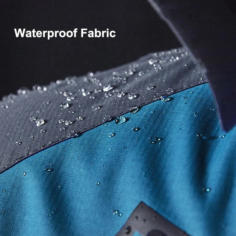 Custom Men's Waterproof Hiking Jacket Large Size Windproof Windbreaker Camping Hunting Running Trekking Fishing Coat Men Outdoor