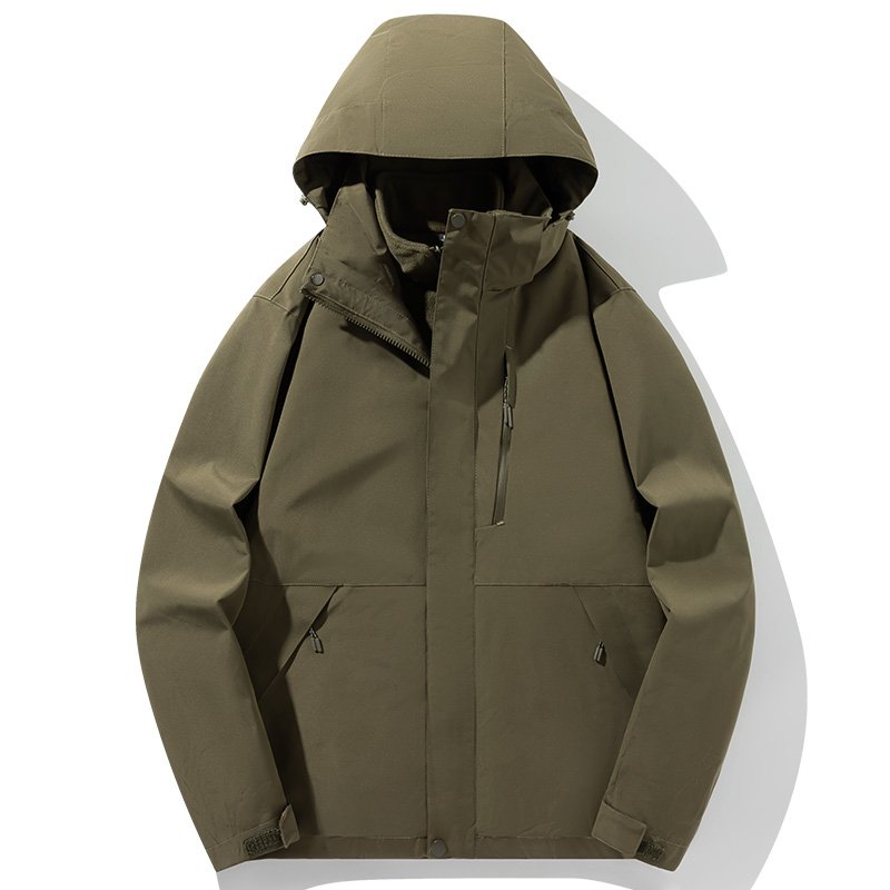 High Quality Warm Rain Jacket Outdoor Menswear Windbreaker Sports Jacket for Men Hiking Mountaineering