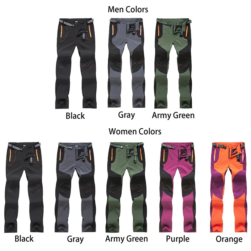 TONGYANG Summer Quick Dry Waterproof Breathable Hiking Pants Women Men Unisex Outdoor Pants Camping Tactical Trekking Trousers