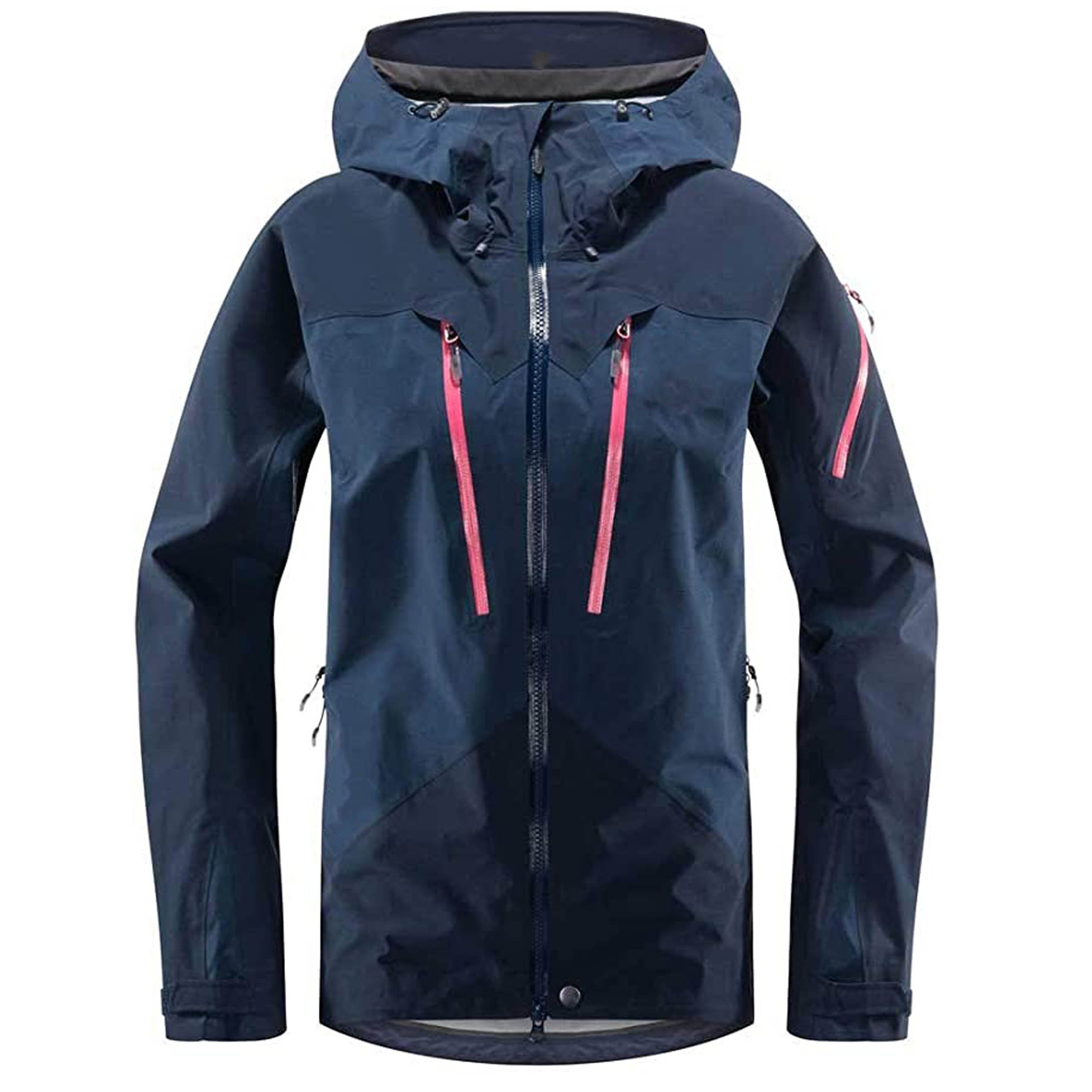 hot sale women outdoor windproof waterproof windbreaker hiking hard shell jacket