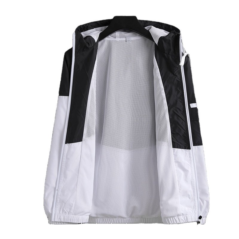 OEM Custom Logo Wind Breaker Jackets Men Outdoor Sports Jackets Plus Size Windbreaker Jacket For Men