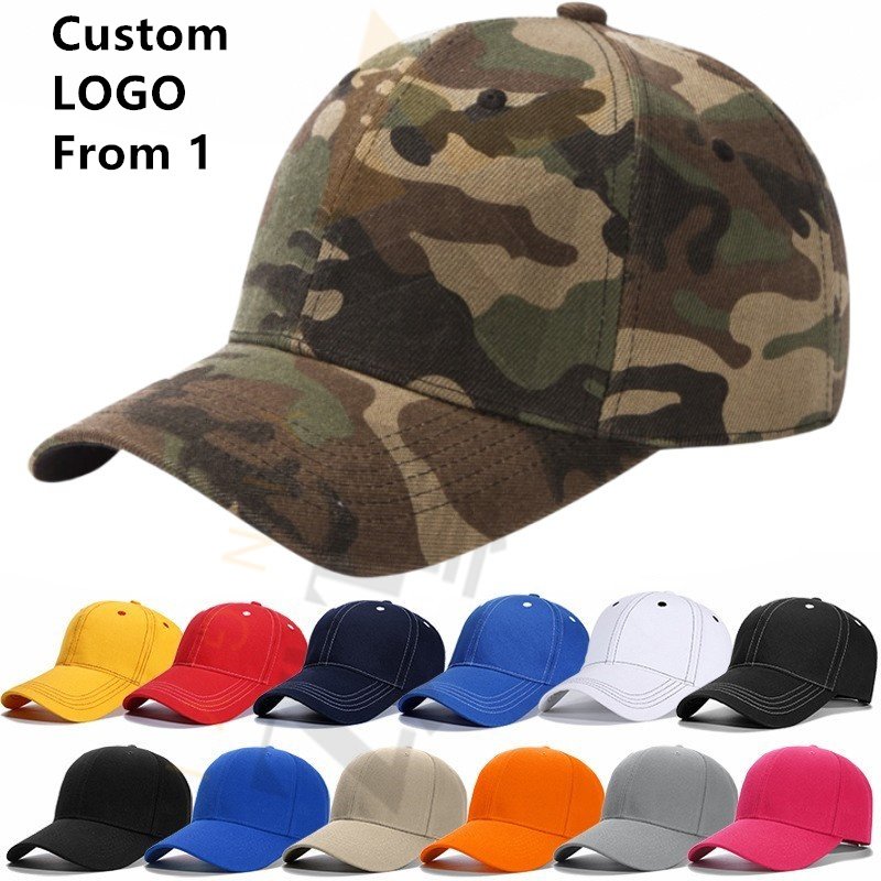 Camo Punisher Baseball Cap Men Outdoor Camouflage Jungle Hat Tactical Hiking Sports Hat With Loop For Patch Trucker Hat