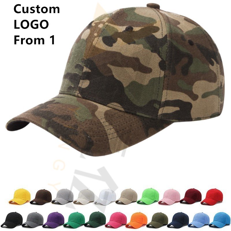 Camo Punisher Baseball Cap Men Outdoor Camouflage Jungle Hat Tactical Hiking Sports Hat With Loop For Patch Trucker Hat