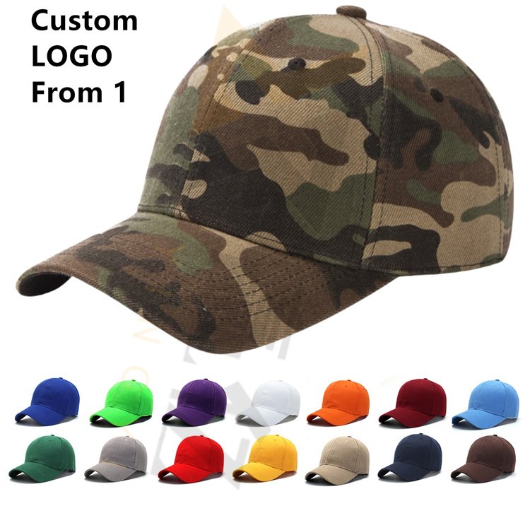 Camo Punisher Baseball Cap Men Outdoor Camouflage Jungle Hat Tactical Hiking Sports Hat With Loop For Patch Trucker Hat