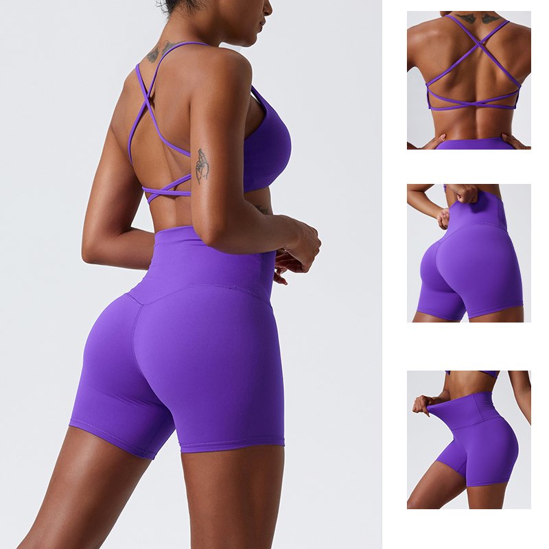 High Quality Women's Set Activewear Sports Bra Workout Two Piece Sets Yoga Fitness Wear Gym 2 Pieces Yoga Sets For Women