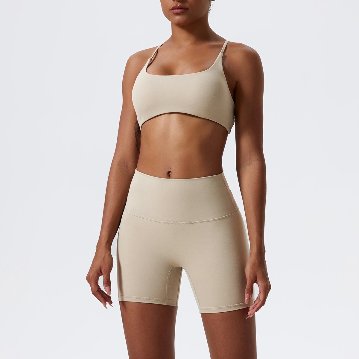 High Quality Women's Set Activewear Sports Bra Workout Two Piece Sets Yoga Fitness Wear Gym 2 Pieces Yoga Sets For Women