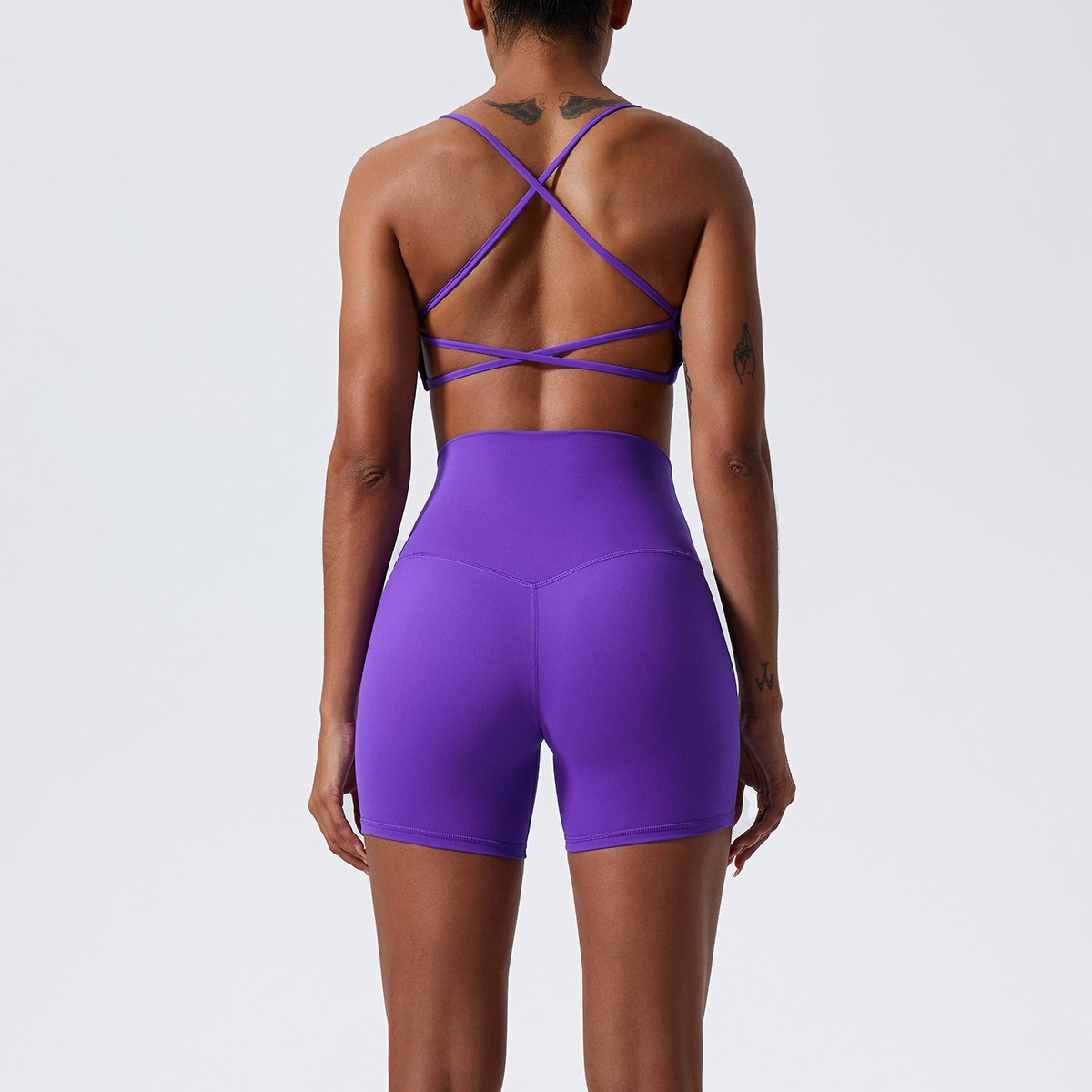 High Quality Women's Set Activewear Sports Bra Workout Two Piece Sets Yoga Fitness Wear Gym 2 Pieces Yoga Sets For Women