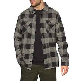High Quality Polyester Button Up Wholesale Flannel Shirts Men Mens Thick Warm Solid Color Long Sleeve Plaid Shirt For Men