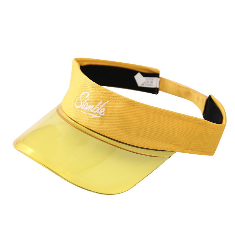 SLAMBLE PURE, TRANSPARENT, EMPTY DUCK TONGUE CAPS, MAN AND WOMAN, SUNSCREEN SUN-PROOF OUTDOORS OF SUMMER