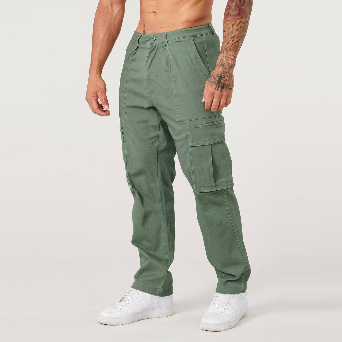 Men's lightweight outdoor hiking versatile pocket loose comfortable cargo pants