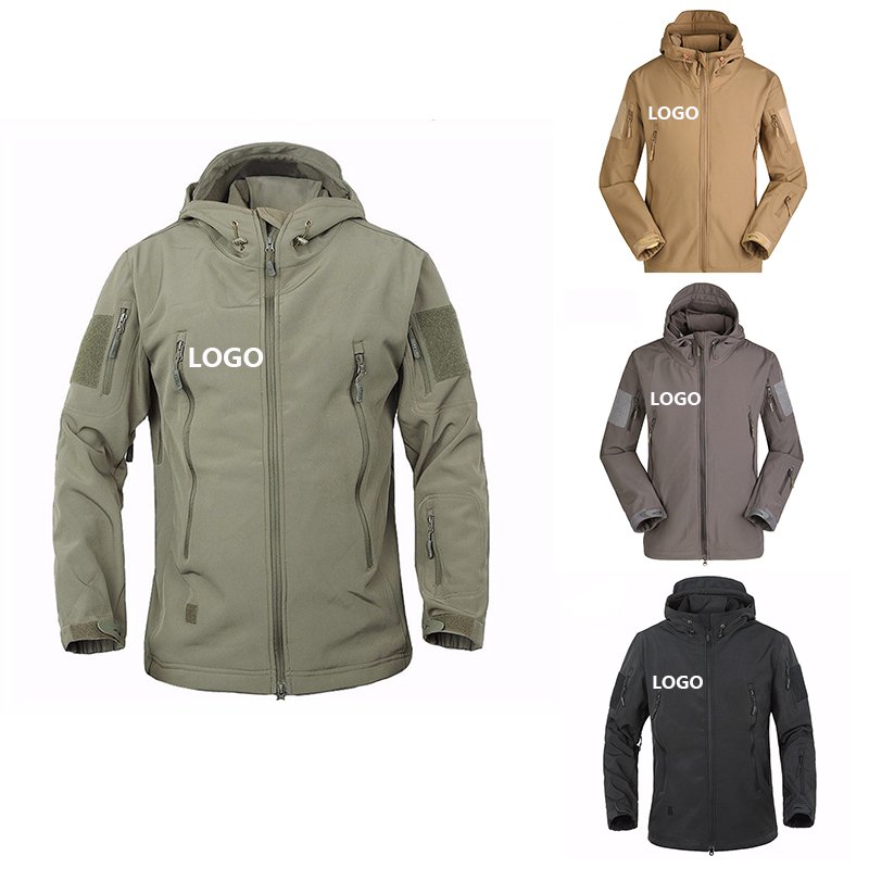 Jaket Pria Jaqueta Chaquetas Hombre Custom Fleece Designer Camouflage Waterproof Windbreaker Plus Size Jaket For Men'S Jackets