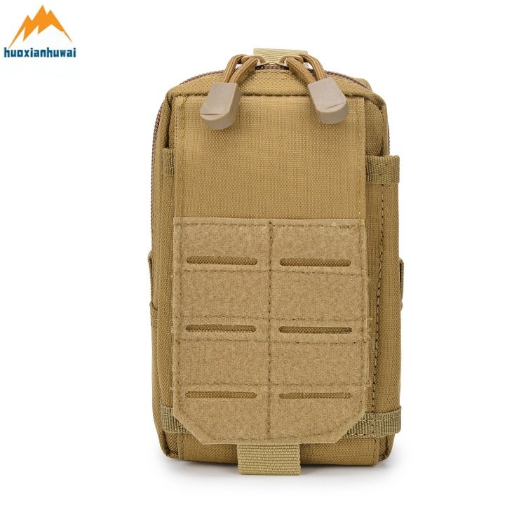 An outdoor sports multi-purpose army pack for a pack of lasers in a belt