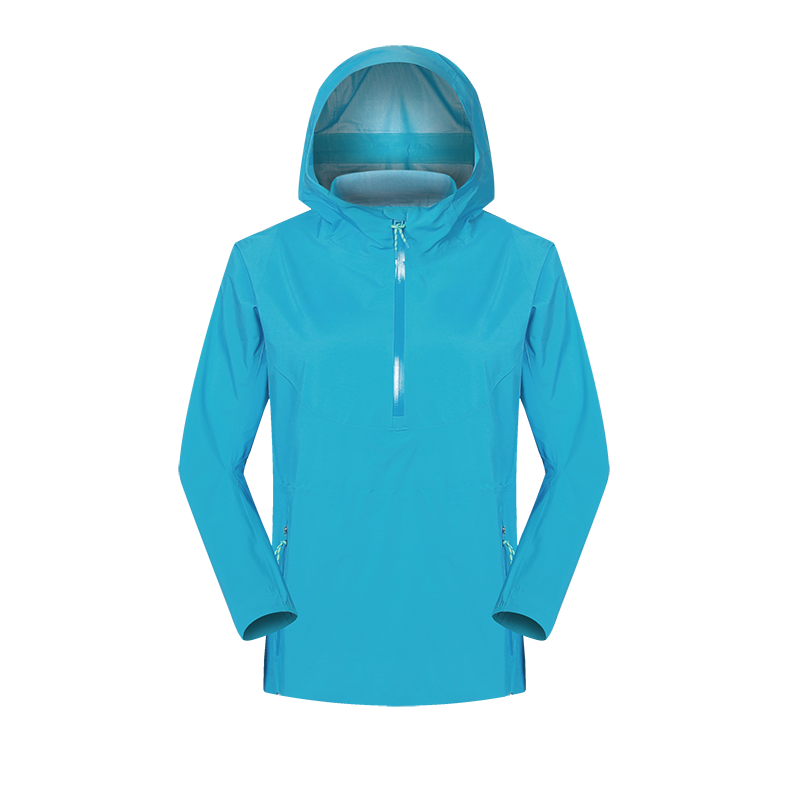 Wholesale Custom Unisex Hiking Wear Light Weight Windproof Outdoor Jacket Quick Dry Breathable Interchange Jacket