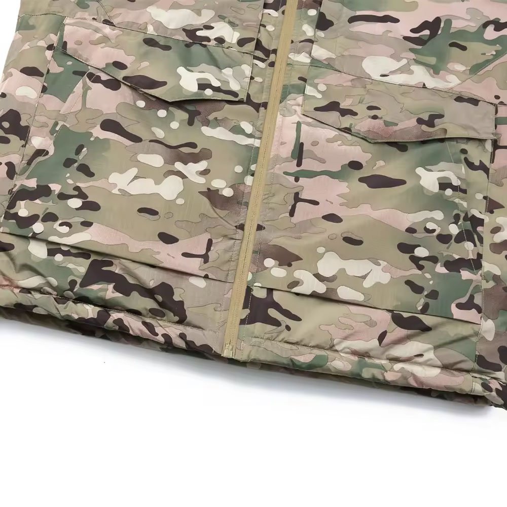 Free Sample Tactical Camouflage Jackets Waterproof Windbreak Men's Light Weight Multi-functional Tactical Jackets OEM Service