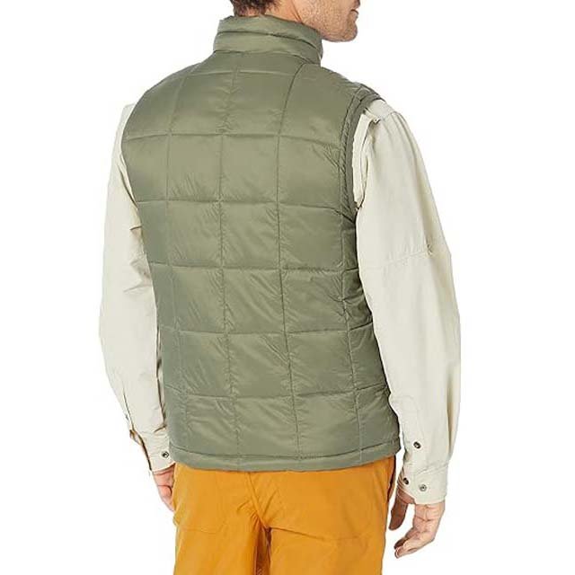Waterproof Winter Polyester Cotton Sleeveless Puffer Zipper Quilted Men's Clothing Vest High Street Style In Wholesale Price