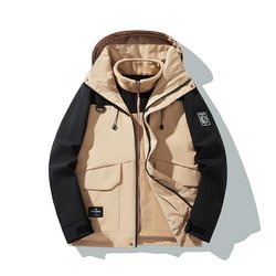 Khaki+black