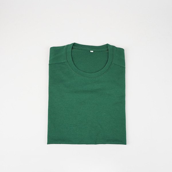 Outdoor Men's Merino wool T-shirt Summer Hiking quick-drying clothes Breathable round neck Merino wool short sleeve