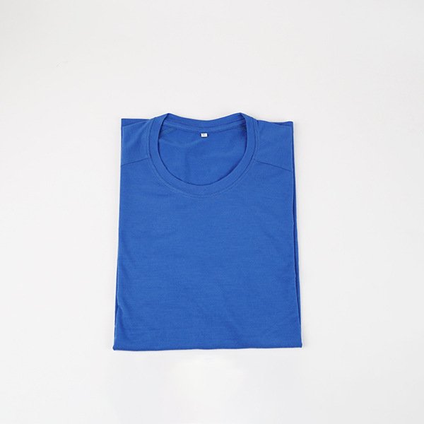 Outdoor Men's Merino wool T-shirt Summer Hiking quick-drying clothes Breathable round neck Merino wool short sleeve