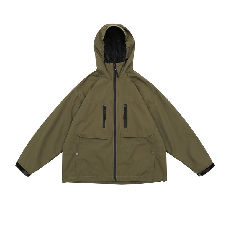 3 in 1 Waterproof & windproof outdoor hiking jacket custom high quality light windbreak jacket for mountaineering fishing