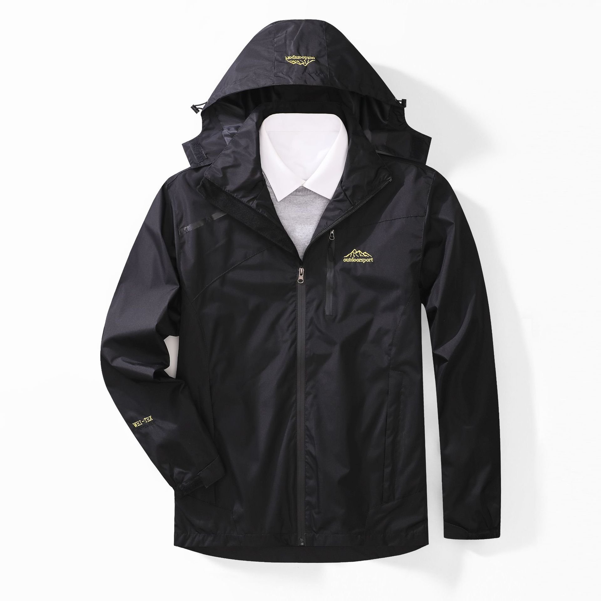 Light Rainproof Women Hiking Clothing dropshpping New Arrival Windproof Thermal Camping Hooded Jacket