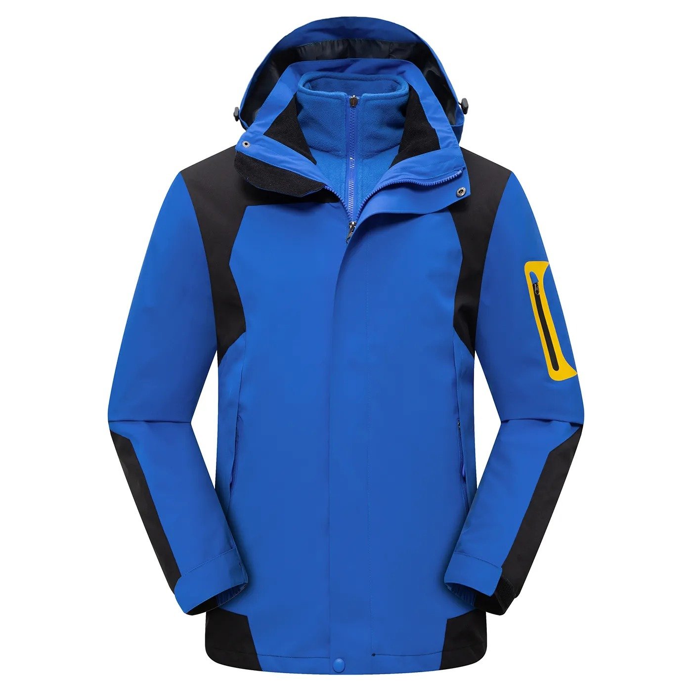 Hooded Long Sleeve Windbreaker Jacket Zip Up Lightweight Rainproof Light Bicycle Bike Windbreaker Hiking Jackets