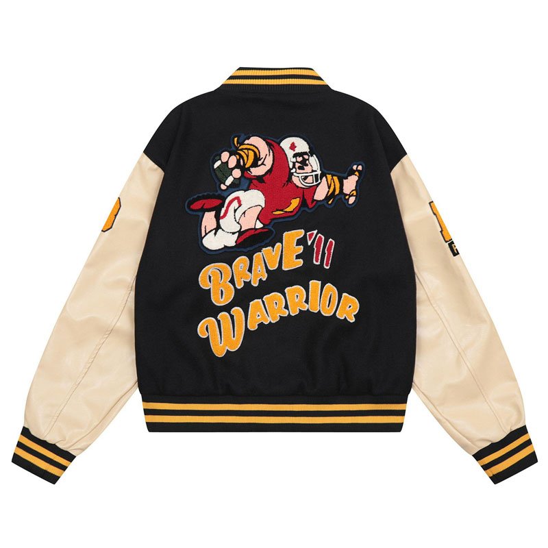 2024 Wholesale Men Varsity Jackets Letterman Jackets Custom Baseball Letterman Varsity Bomber Jacket
