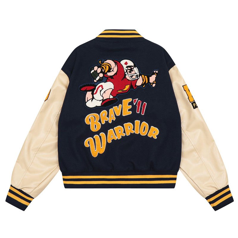 2024 Wholesale Men Varsity Jackets Letterman Jackets Custom Baseball Letterman Varsity Bomber Jacket