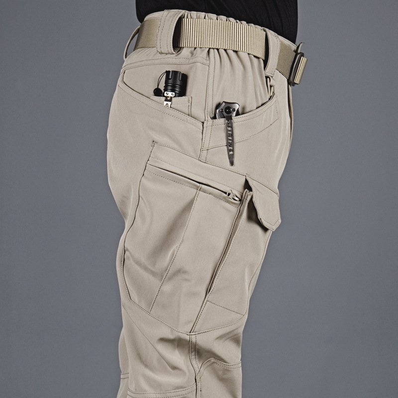 Wholesale Men Pants IX7 9 Combat Tactical Trousers Mens Cargo Multiple Pockets Water Proof Outside Long Training Casual Pants