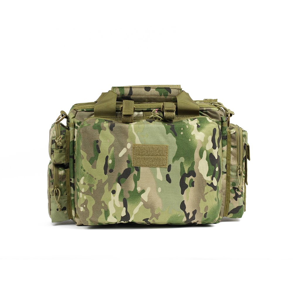 Polyester Outdoor Tactics Camouflage Square Messenger Bag Zipper Hiking Fishing Hunting Gear Equipment Crossbody Shoulder Bag