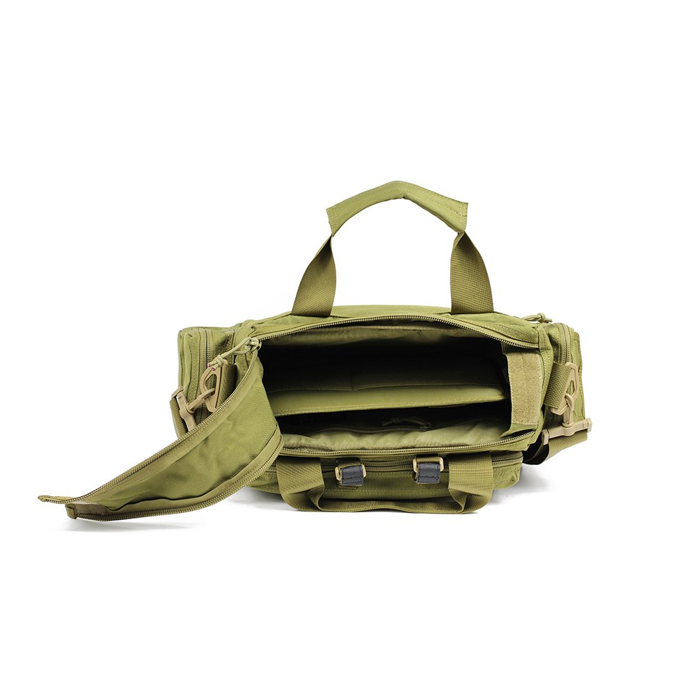 Polyester Outdoor Tactics Camouflage Square Messenger Bag Zipper Hiking Fishing Hunting Gear Equipment Crossbody Shoulder Bag