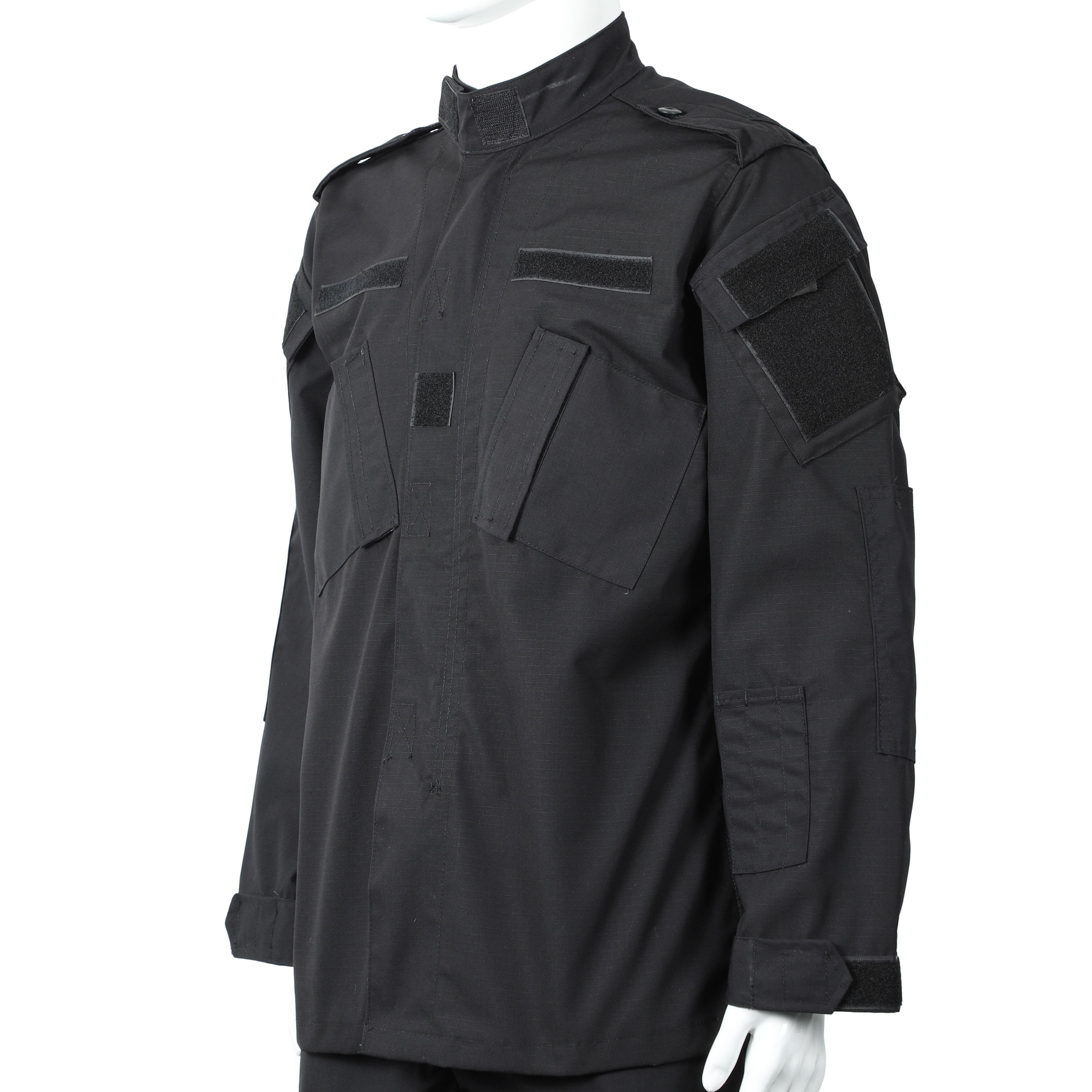 Jinteng Custom Wear Resistence Black Outdoor Hiking Clothing Security Guard ACU Combat Camo Tactical Tactic Hunting Uniforms