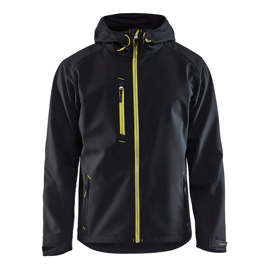 JOMO Outdoor Low MOQ Hooded Men Softshell Jackets Winter High Quality ODM 5000MM Waterproof Softshell Jacket Custom Logo