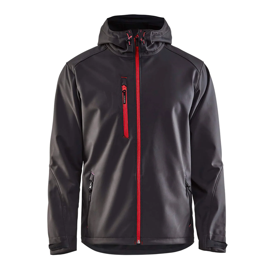 JOMO Outdoor Low MOQ Hooded Men Softshell Jackets Winter High Quality ODM 5000MM Waterproof Softshell Jacket Custom Logo