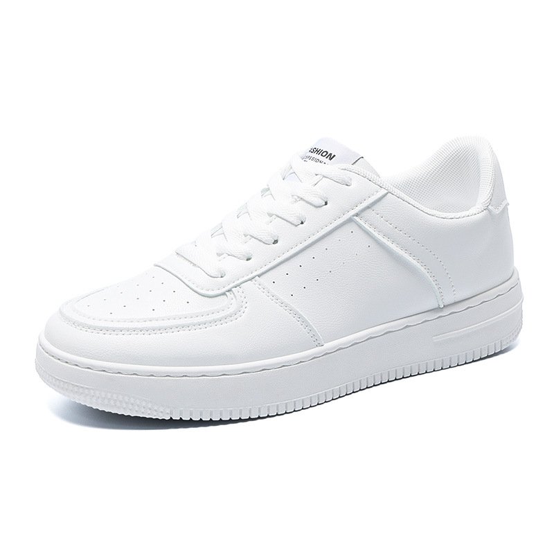 2024 Men's shoes new breathable small white shoes Men's student shoes sports casual board classic fashion thick sole