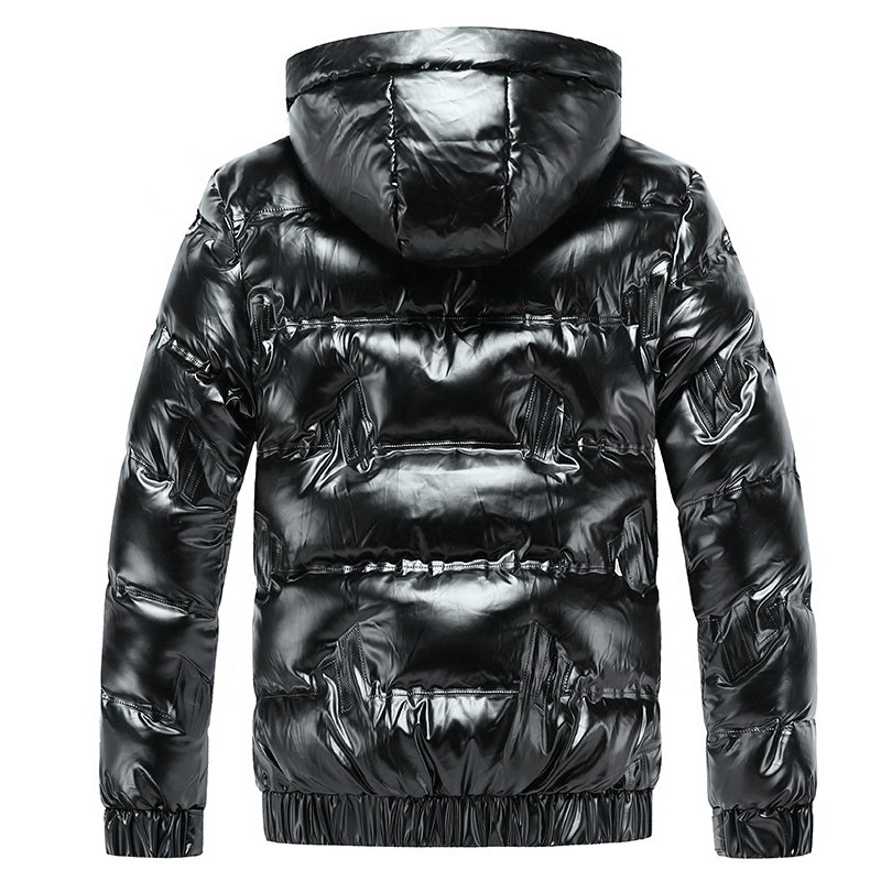Shiny Black Puffer Jacket Mans, SAVE 50% 2022 last sale top quality bubble jacket black color and shiny surface