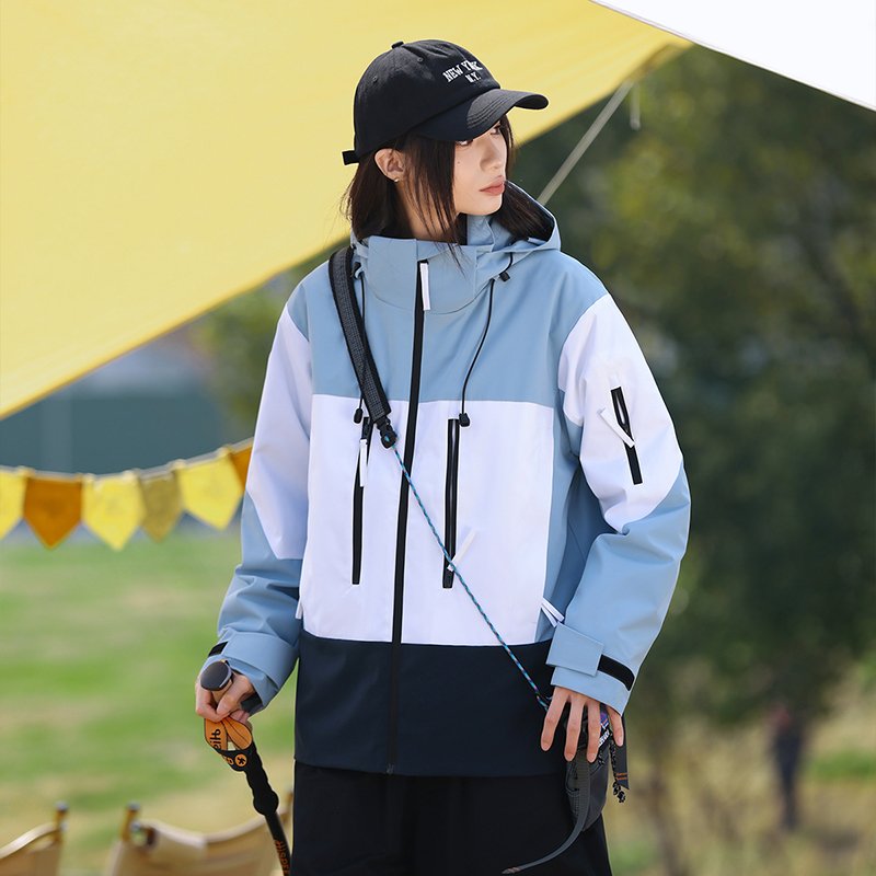 New Outdoor Interchange Hiking Wear Jacket Waterproof Windproof Antifouling Soft Shell Hooded Jacket winter jacke herren